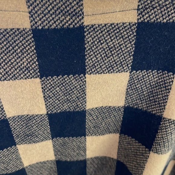 J.Jill womens plaid fall/winter sweater in black and brown - like new condition - Picture 4 of 5